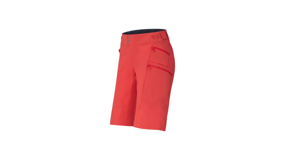 Norrona Fjora Flex1 Tech Shorts - Womens, Paprika, Large, 2239-25-1107-L