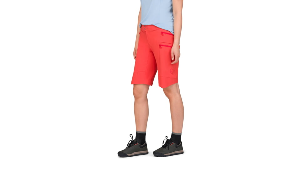 Norrona Fjora Flex1 Tech Shorts - Womens, Paprika, Large, 2239-25-1107-L