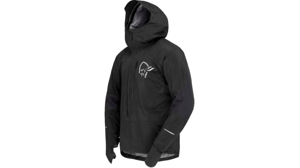 Norrona Fjora Gore-Tex Pro Jacket - Mens, Caviar Black Black, Small, 2205-23 7718 S