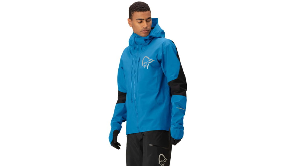 Norrona Fjora Gore-Tex Pro Jacket - Mens, Mykonos Blue, Extra Large, 2205-23 6000 XL