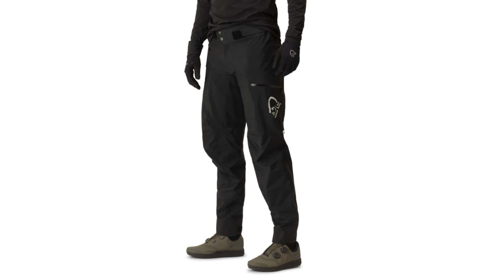 Norrona Fjora Gore-Tex Pro Pants - Mens, Caviar Black Black, Medium, 2202-23 7718 M