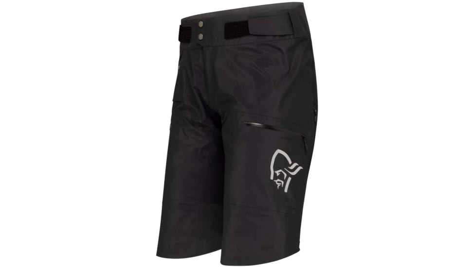 Norrona Fjora Gore-Tex Pro Shorts - Mens, Caviar Black Black, Medium, 2204-23 7718 M