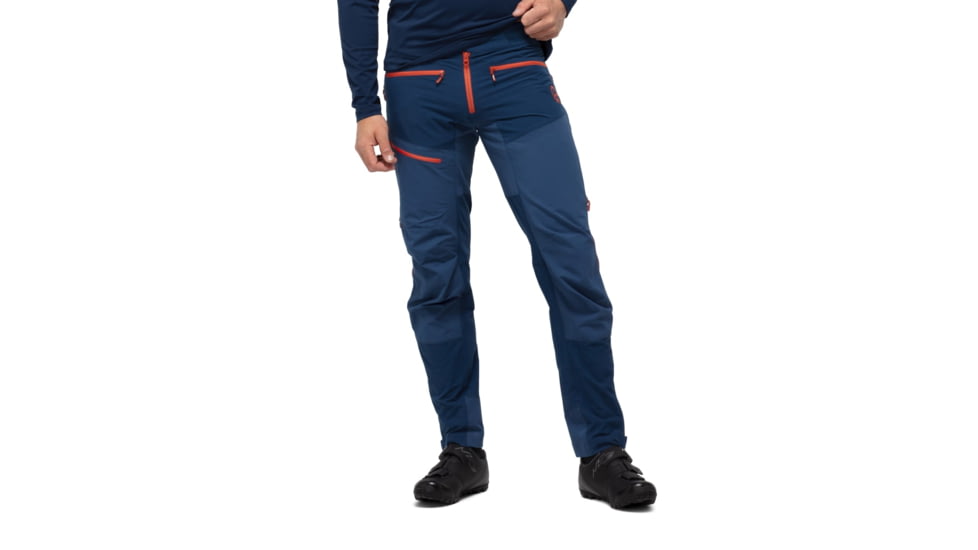 Norrona Fjr Flex1 Pants - Mens, Indigo Night/Rooibos Tea, Large, 7042698388025