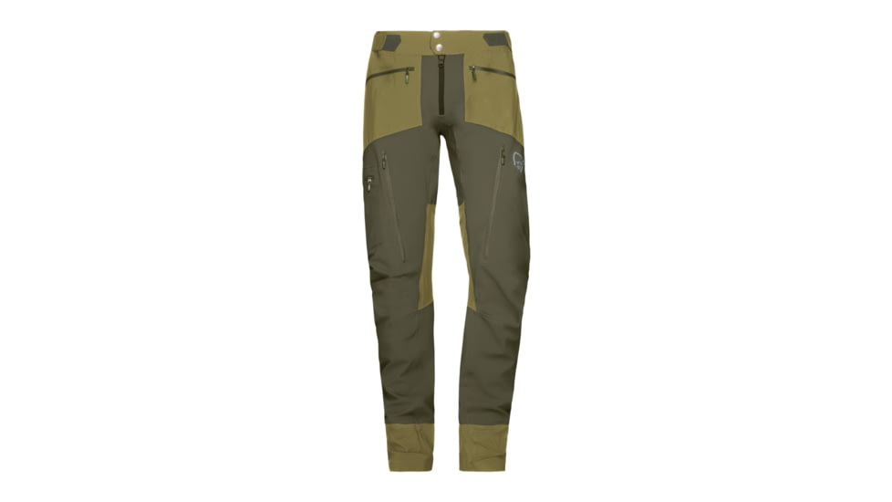 Norrona Fjr Gore-Tex Infinium Pants - Mens, Olive Night/Olive Drab, Medium, 7042698401885