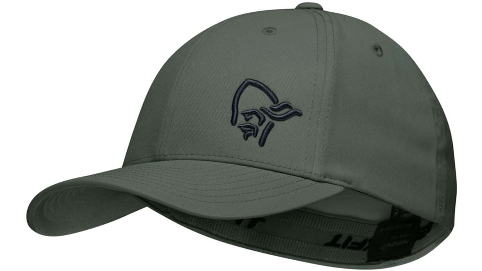 Norrona Flexfit Cap, Olive Night, Large/Extra Large, 3420-18-3301-L/XL