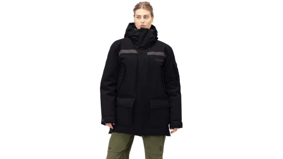 Norrona Gore-Tex Down750 Parka, Caviar, Medium, 5204-20-7718-M