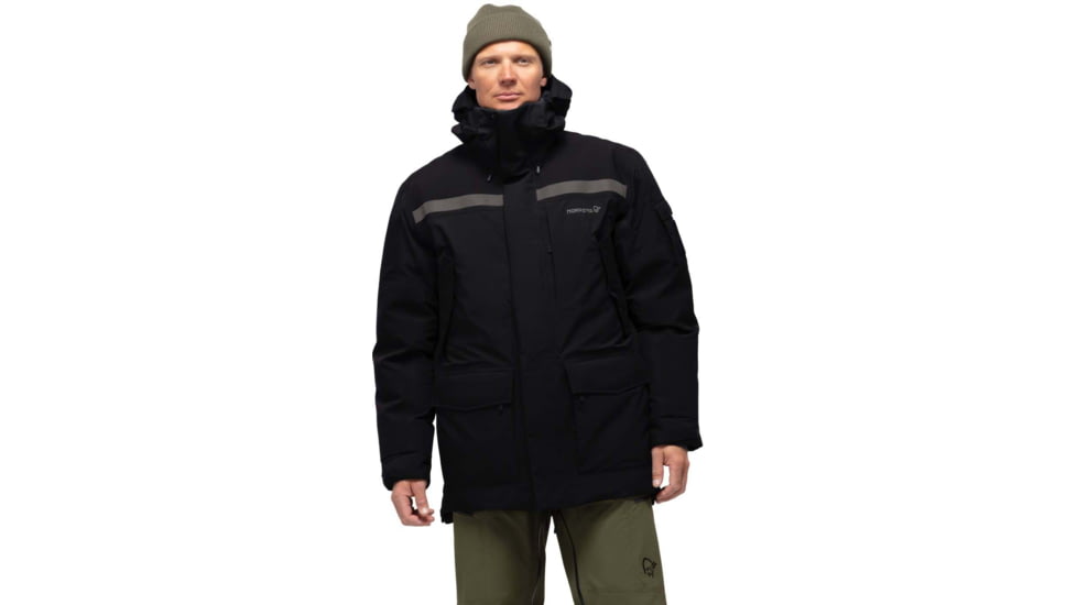 Norrona Gore-Tex Down750 Parka, Caviar, Medium, 5204-20-7718-M