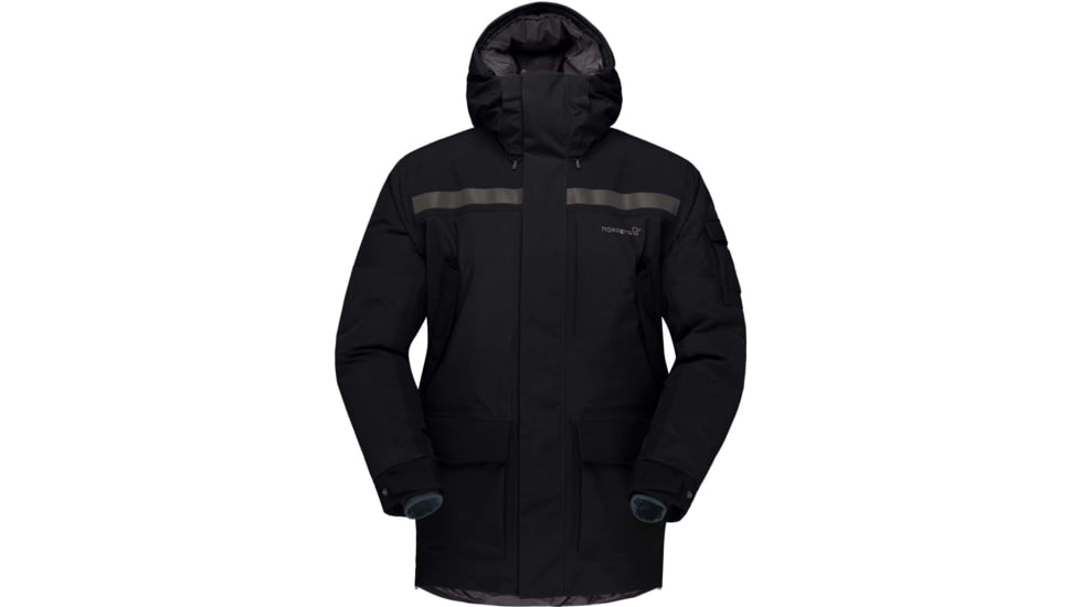 Norrona Gore-Tex Down750 Parka, Caviar, Medium, 5204-20-7718-M