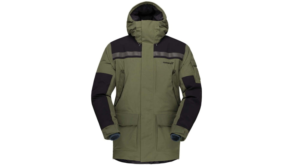 Norrona Gore-Tex Down750 Parka, Olive Night, Medium, 5204-20-3301-M