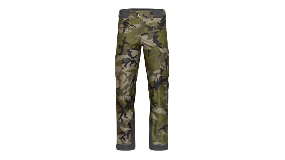 Norrona Kvinnherad Gore-Tex Pants - Mens, Green Camo, Small, 4601-18-3895-S