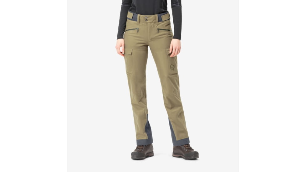 Norrona Kvinnherad Gore-Tex Pants - Mens, Olive Drab, 2XL, 4601-18-3897-XXL