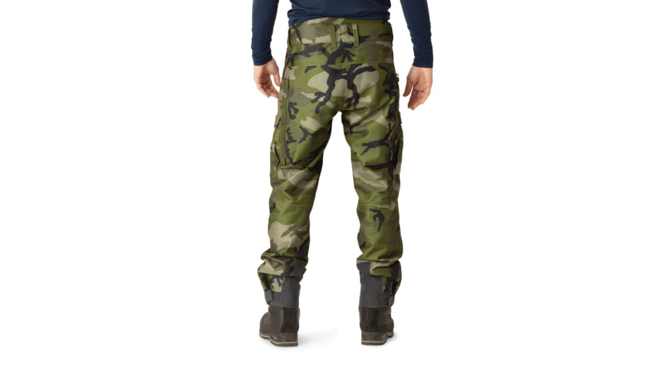 Norrona Kvinnherad Gore-Tex Pants - Mens, Green Camo, Large, 4607-25-3895-L