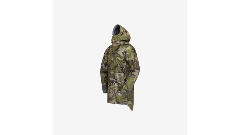 Norrona Kvinnherad Gore-Tex Parka - Mens, Green Camo, Medium, 4611-18-3895-M