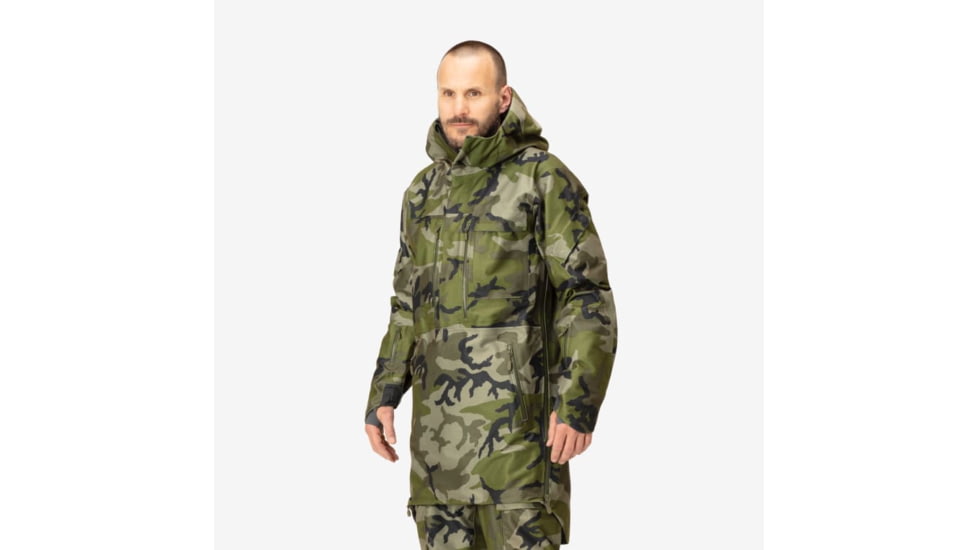 Norrona Kvinnherad Gore-Tex Parka - Mens, Green Camo, Medium, 4611-18-3895-M