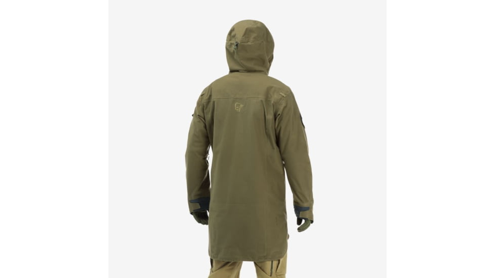 Norrona Kvinnherad Gore-Tex Parka - Mens, Olive Night, Small, 4611-18-3301-S