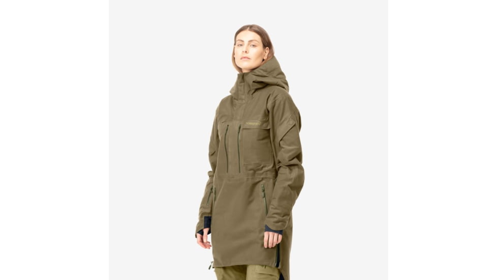 Norrona Kvinnherad Gore-Tex Parka - Mens, Olive Night, Small, 4611-18-3301-S