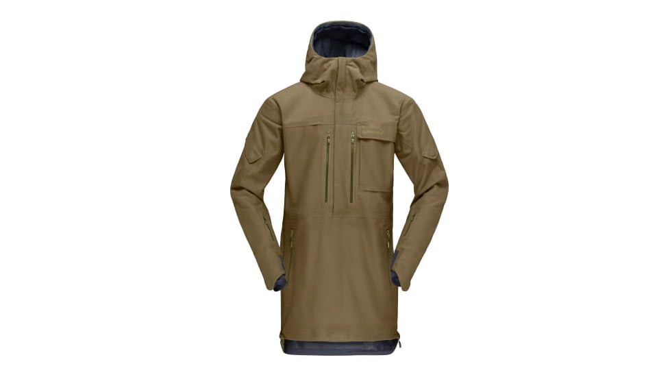 Norrona Kvinnherad Gore-Tex Parka - Mens, Olive Night, Small, 4611-18-3301-S