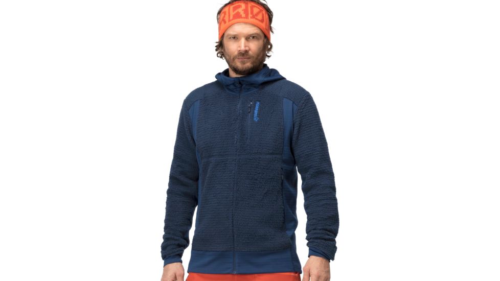 Norrona Lofoten Alpha120 Zip Hoodie - Mens, Indigo Night, Large, 1016-17-2295-L