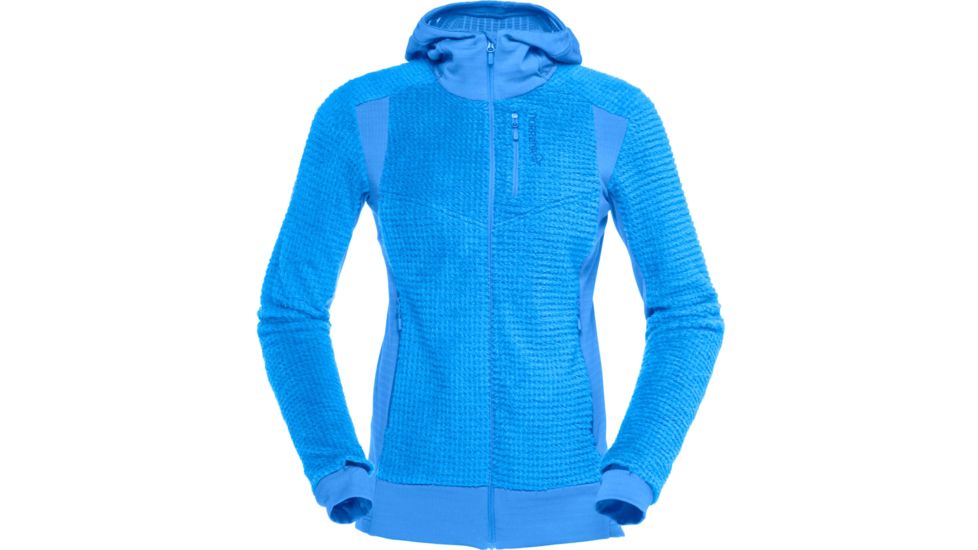 Norrona Lofoten Alpha120 Zip Hoodie - Womens, Campanula, Medium, 1055-17-6601-M