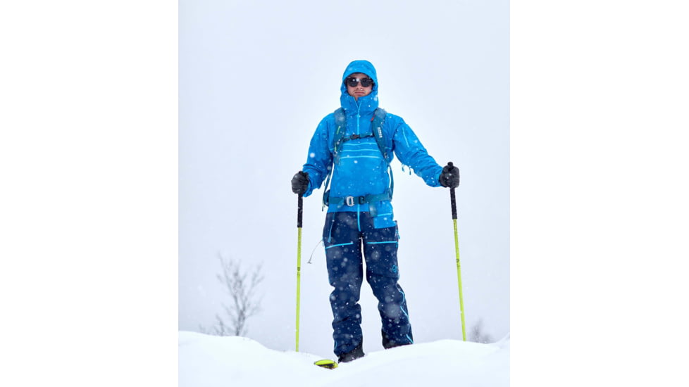 Norrona Lofoten Dri1 Primaloft170 Short Gloves, Phantom, Large, 1062-17-8850-L