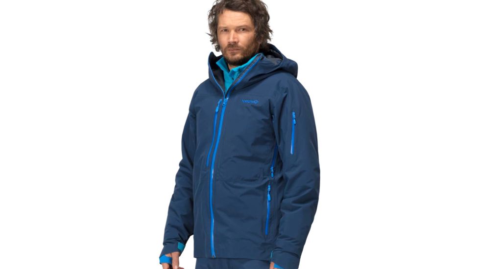 Norrona Lofoten Gore-Tex Insulated Jacket - Mens, Indigo Night, Large, 1001-18-2295-L
