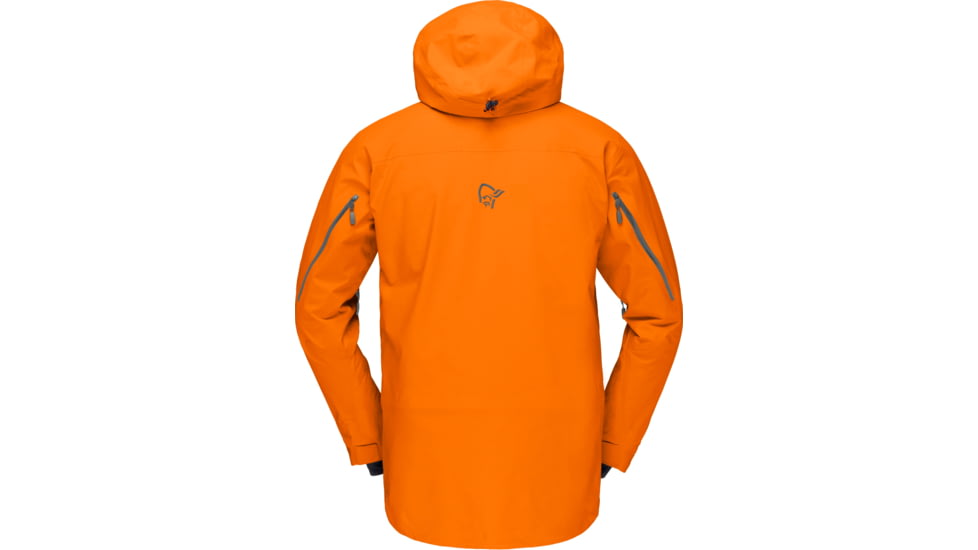 Norrona Lofoten Gore-Tex Pro Plus Jacket - Mens, Orange Popsicle, Large, 1001-20-5540-L