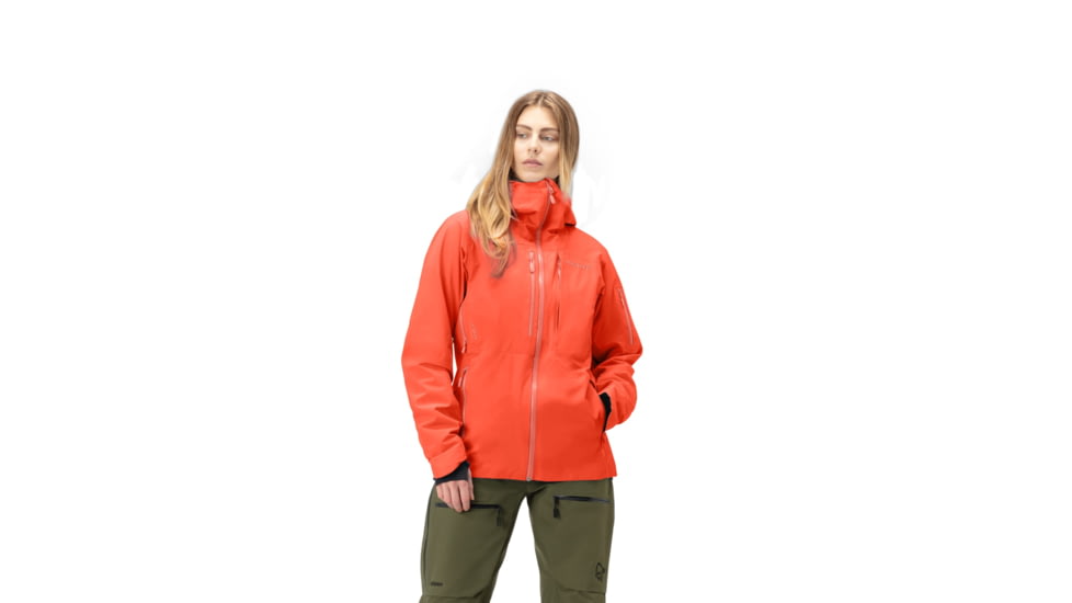 Norrona Lofoten Gore-Tex Insulated Jacket - Womens, Orange Alert, Extra Small, 1007-18 5620 XS