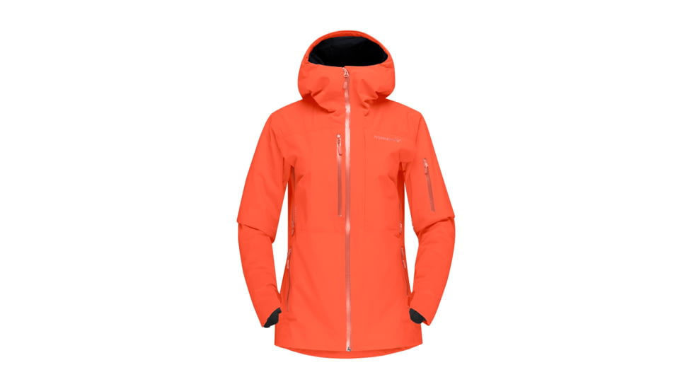 Norrona Lofoten Gore-Tex Insulated Jacket - Womens, Orange Alert, Extra Small, 1007-18 5620 XS