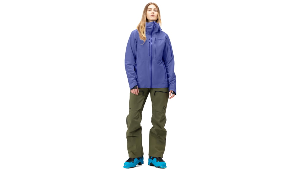 Norrona Lofoten Gore-Tex Insulated Jacket - Womens, Violet Storm, Large, 1007-18 6747 L