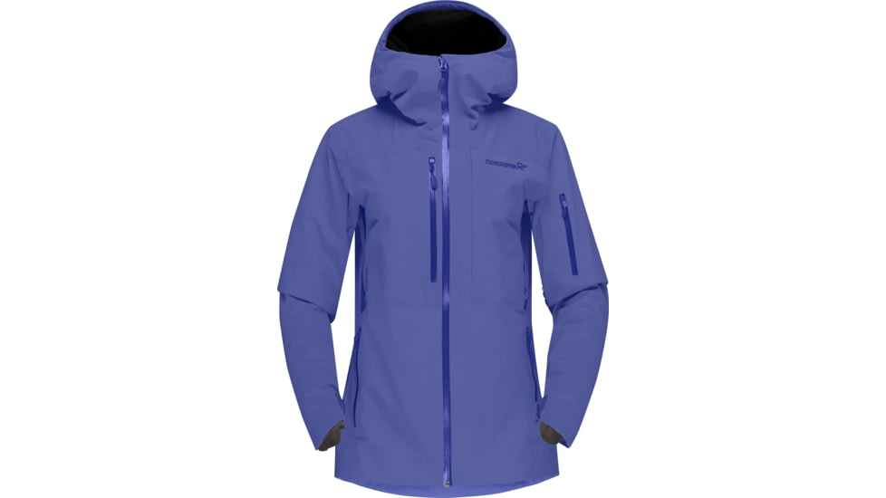 Norrona Lofoten Gore-Tex Insulated Jacket - Womens, Violet Storm, Large, 1007-18 6747 L