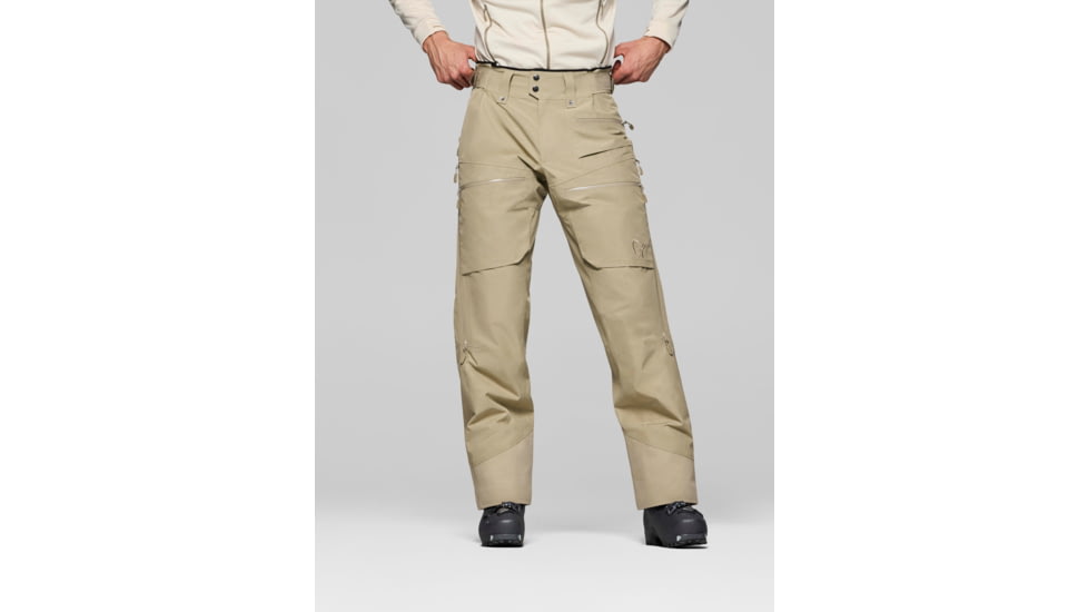 Norrona Lofoten Gore-Tex Insulated Pants - Mens, Winter Twig, Large, 1020-24-8874-L