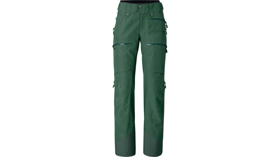 Norrona lofoten Gore-Tex Insulated Pants - Womens, Jungle Green, Extra Small, 1024-24-3663-XS