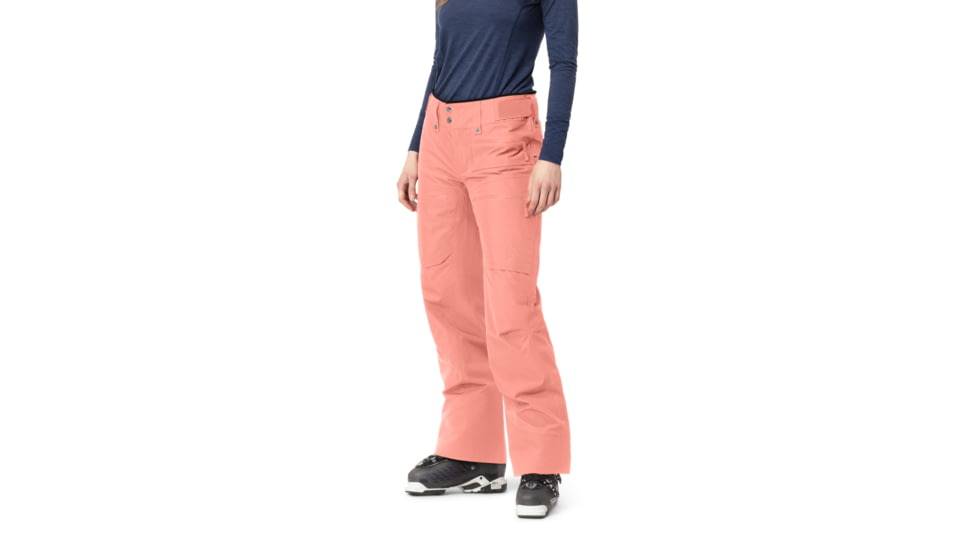 Norrona Lofoten Gore-Tex Insulated Pants - Womens, Peach Amber, Small, 1052-20 5654 S