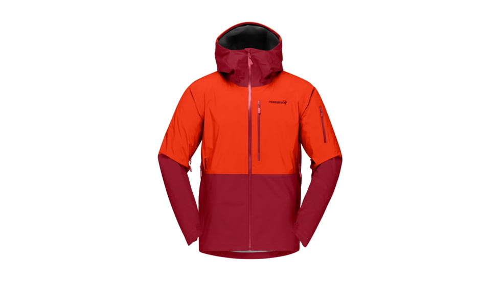 Norrona Lofoten Gore-Tex Jacket - Mens, Arednalin/Rhubarb, Extra Large, 1004-20 5646 XL