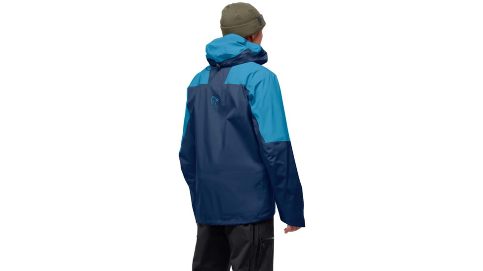 Norrona Lofoten Gore-Tex Jacket - Mens, Hawaiian Surf/Indigo Night, XXL, 1004-20-6609-XXL