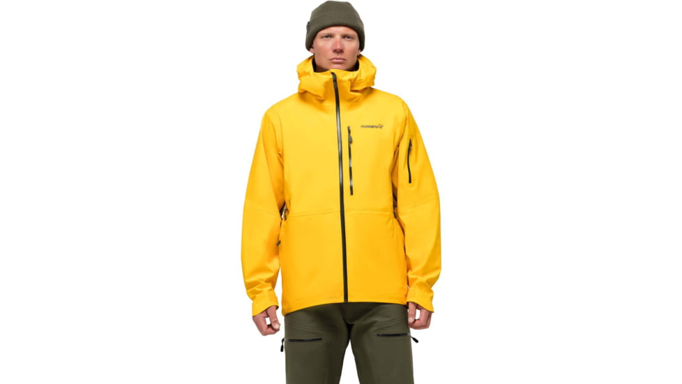Norrona Lofoten Gore-Tex Jacket - Mens, Lemon Chrome, Large, 1004-20-5522-L
