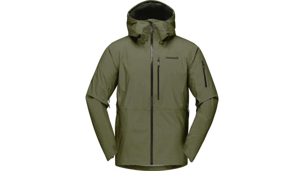 Norrona Lofoten Gore-Tex Jacket - Mens, Olive Night, Large, 1004-20-3301-L
