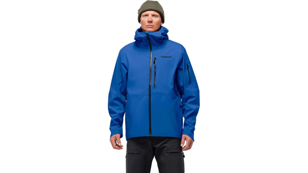 Norrona Lofoten Gore-Tex Jacket - Mens, Olympian Blue, Small, 1004-20-6640-S