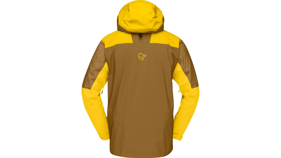 Norrona Lofoten Gore-Tex Jacket - Mens, Sulphur/Camelflage, Medium, 1004-20 5014 M