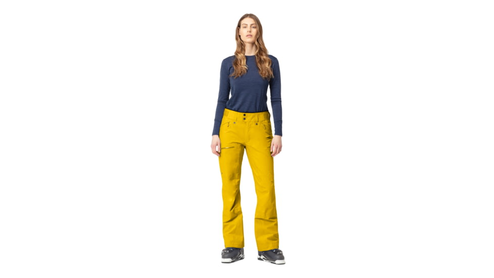 Norrona Lofoten Gore-Tex Pants - Womens, Sulphur, Extra Small, 1044-20 5010 XS