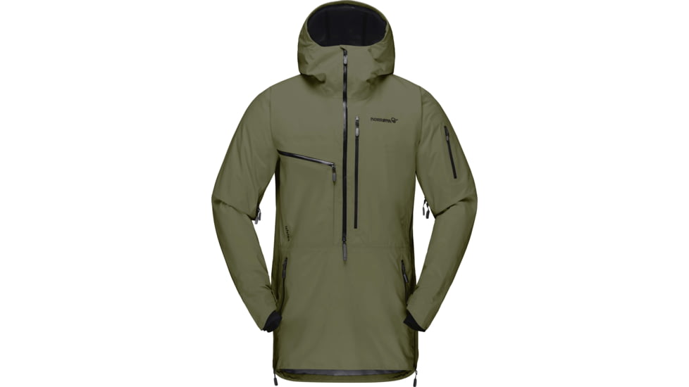 Norrona Lofoten Gore-Tex Pro Anorak - Mens, Olive Night, Small, 1034-20-3301-S