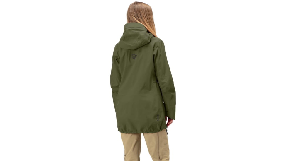 Norrona Lofoten Gore-Tex Pro Anorak - Womens, Olive Night, Large, 1049-20-3301-L