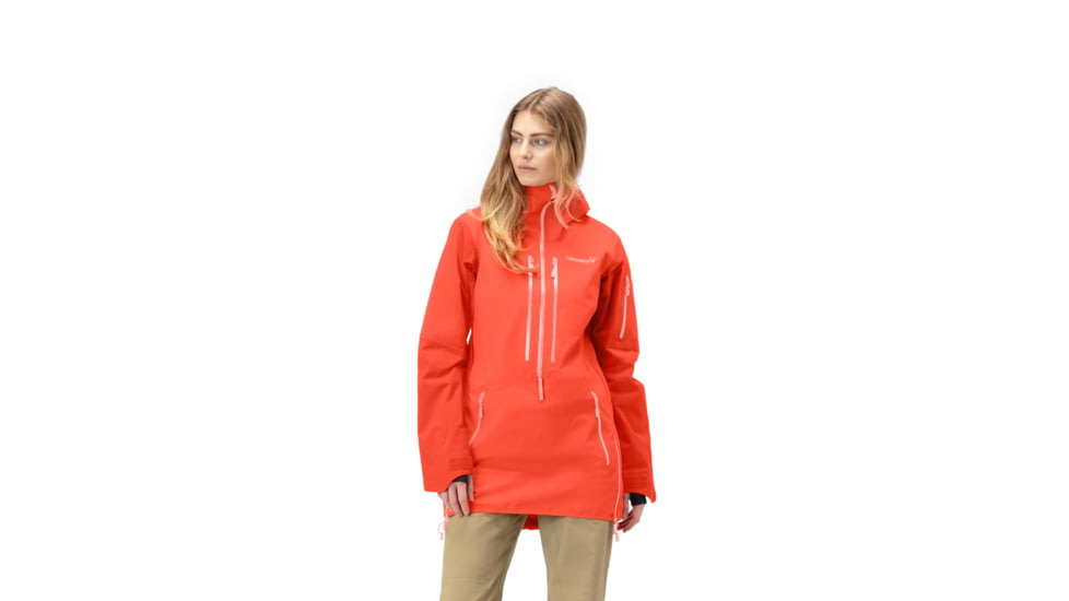 Norrona Lofoten Gore-Tex Pro Anorak - Womens, Orange Alert, Small, 1049-20 5620 S