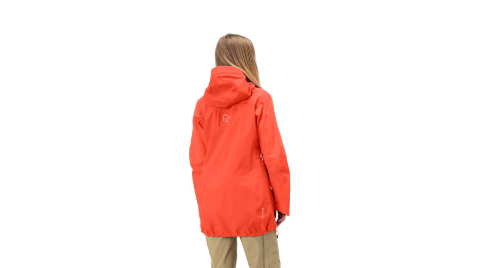 Norrona Lofoten Gore-Tex Pro Anorak - Womens, Orange Alert, Small, 1049-20 5620 S