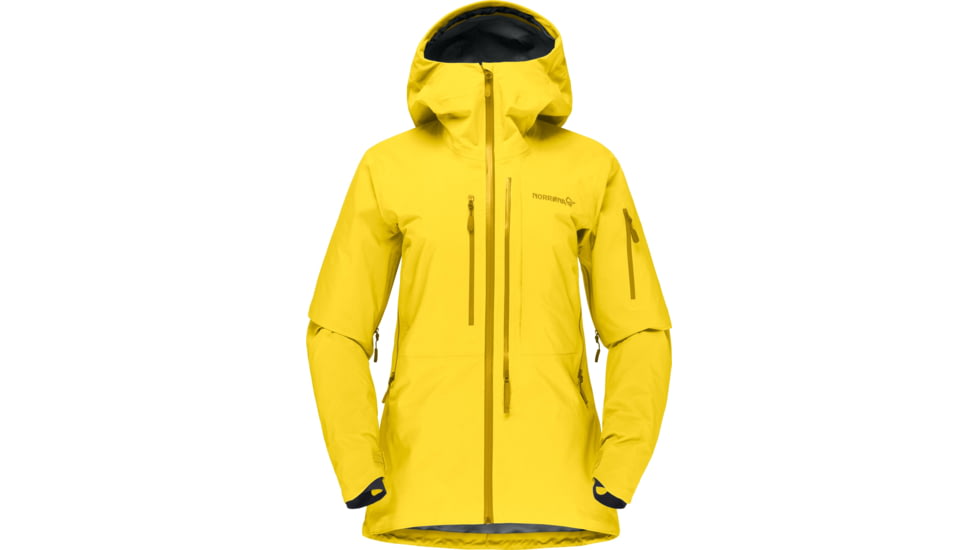Norrona Lofoten Gore-Tex Pro Jacket - Womens, Blazing Yellow, Medium, 1031-20 5618 M