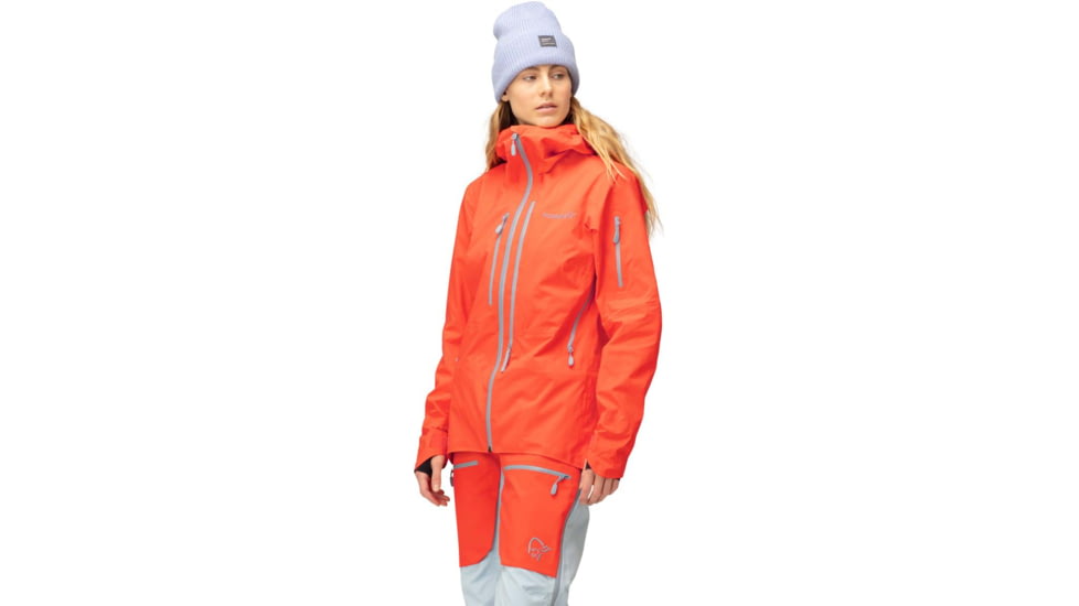 Norrona Lofoten Gore-Tex Pro Jacket - Womens, Orange Alert, XS, 1031-20-5620-XS