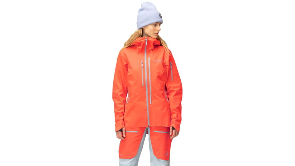 Norrona Lofoten Gore-Tex Pro Jacket - Womens, Orange Alert, XS, 1031-20-5620-XS