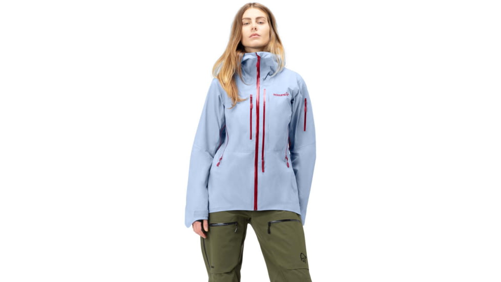 Norrona Lofoten Gore-Tex Pro Jacket - Womens, Serenity, Small, 1031-20-2351-S