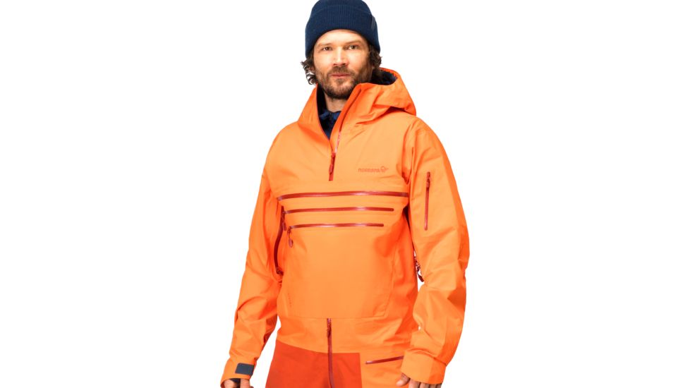 Norrona Lofoten Gore-Tex Pro One-Piece - Unisex, Rooibos tea, Medium, 1041-17-5510-M