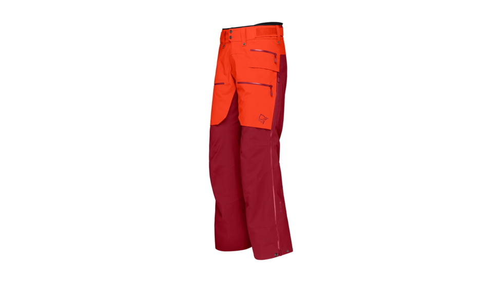 Norrona Lofoten Gore-Tex Pro Pants - Mens, Arednalin/Rhubarb, Medium, 1026-20 5646 M